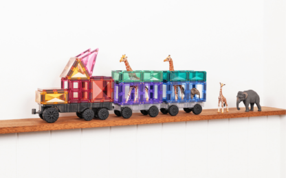 Connetix Pastel Transport Set 50 Teile