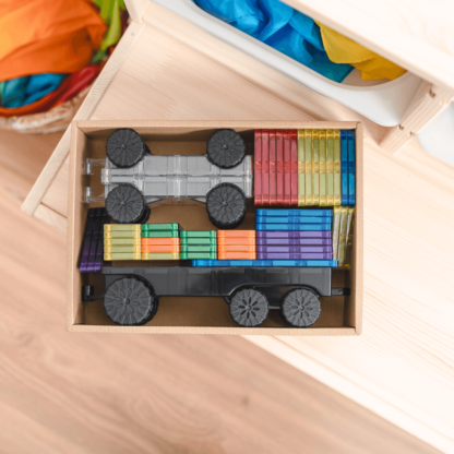 Connetix Rainbow Transport Set 50 Teile