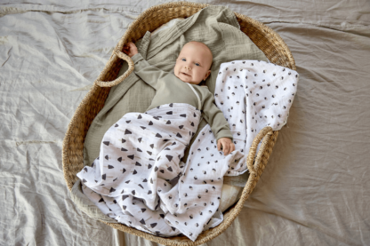 Lässig Swaddle L 3er Little Forest olive